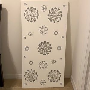 Beautiful SILVER WHITE and GRAY Artwork